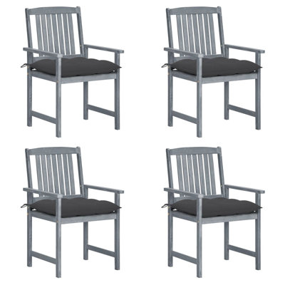 Chaise de patio avec coussins Dederang