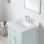 Ensemble de meuble-lavabo simple autoportant 24 po avec comptoir et lavabo Juniper-1096789568