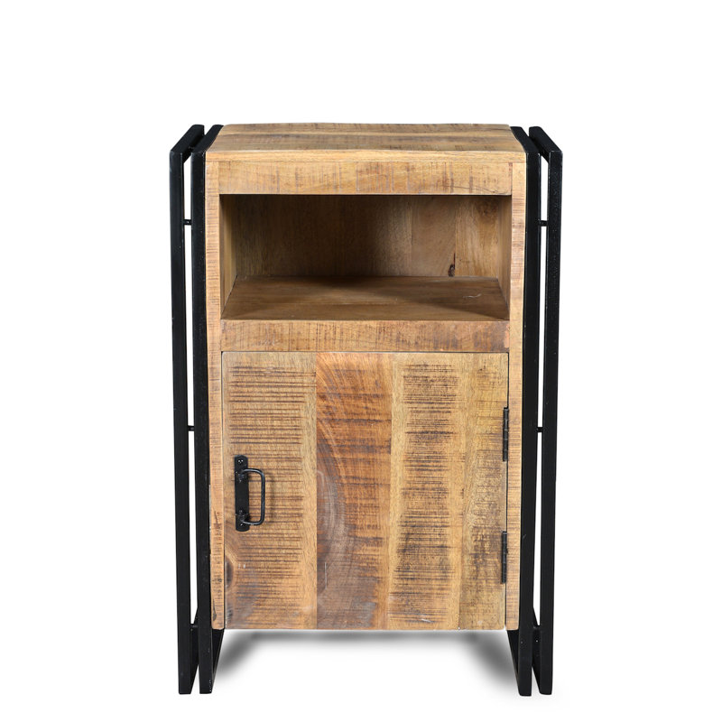 Saskia 22'' W Solid Wood Nightstand