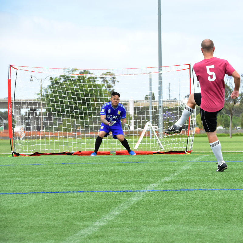 Ensemble complet de but de soccer d'élite 12 pi