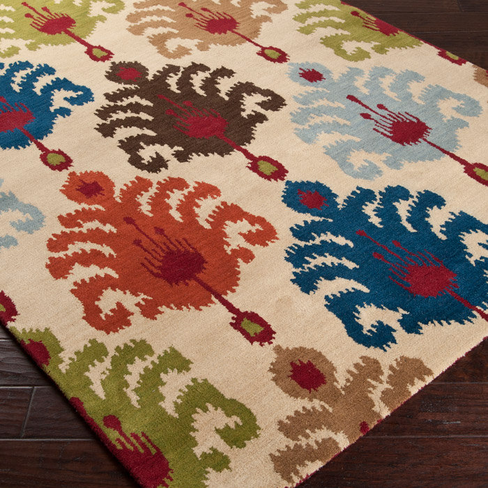 Romulus Wool Ikat Indoor Rug