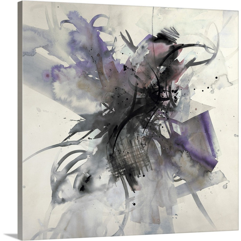 « spring élingue ii », peinture sur toile, Toile tendue, H 12 po x l 12 po x P 1,25 po