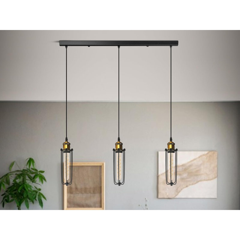 Antanasia 3 - Light Caged Pendant, Black