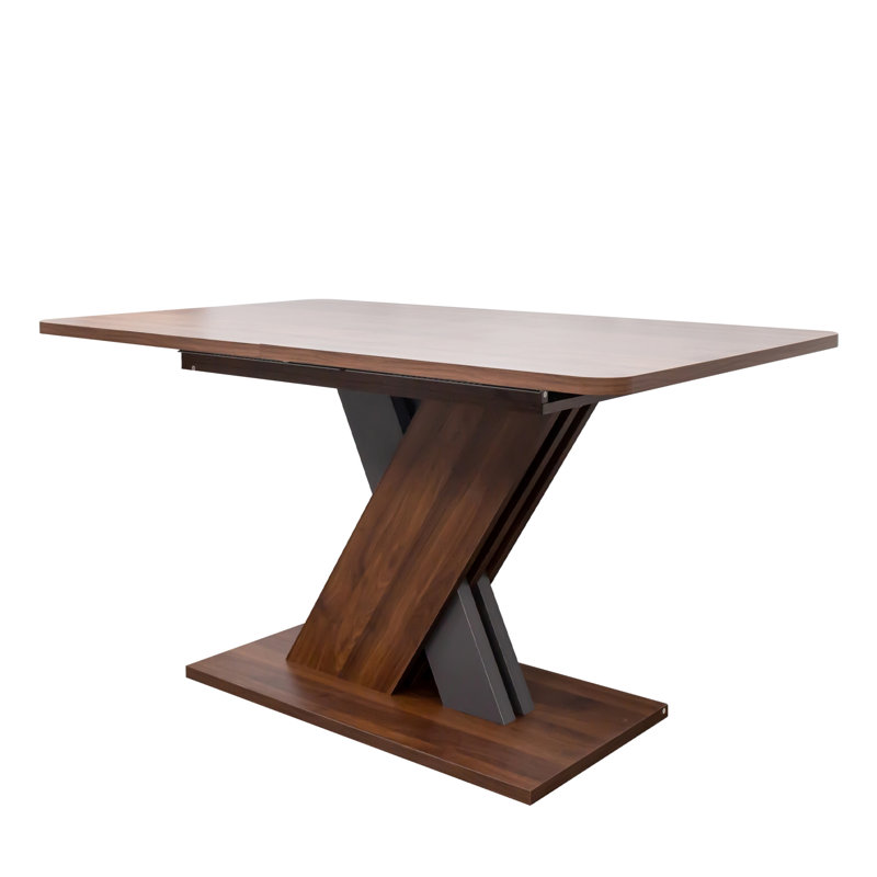 Multifunctional Extendable Console Table, Walnut
