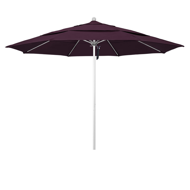 Parasol de marché 11 pi Hibo, Performance mauve