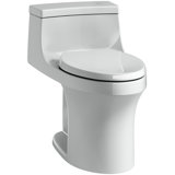 San Souci® Impressions Souci Comfort Height One Piece Compact Elongated Touchless Toilet with Aquapiston Flushing Technology