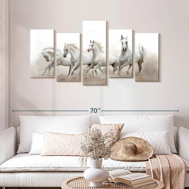 Brampt Arabian Horses, 27" H x 54" W