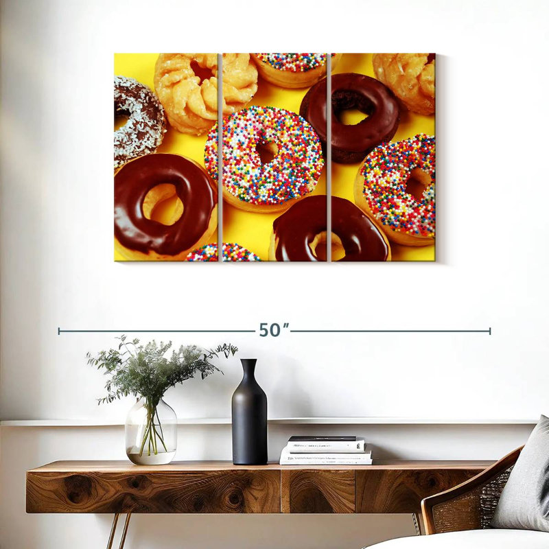 Yarlin Fresh Doughnuts, 24" H x 38" W