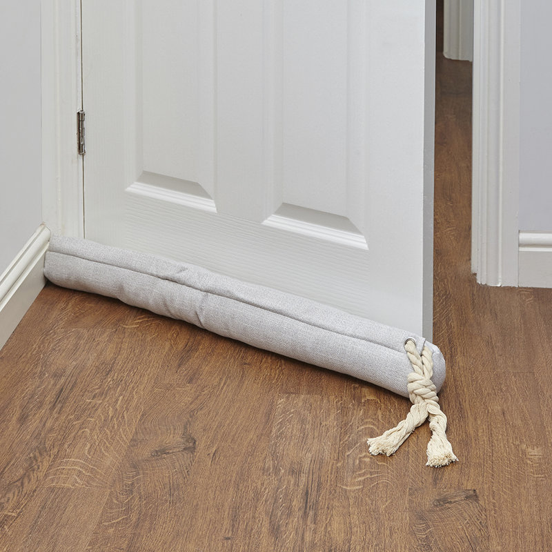 Choate Fabric Draught Excluder, Light Grey