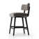 Lando Upholstered Counter Stool with Solid Wood Frame