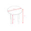 Table basse ronde