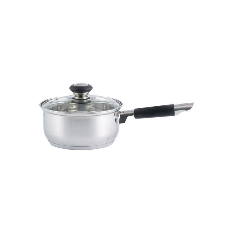 Everyday Stainless Steel Saucepan with Lid, 16 cm