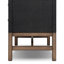 Fiona Bookcase-Black Raffia
