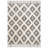 Cedarvale Kenya Hand Knotted Wool/Cotton Southwestern Rug in Ivory/Black-25950274