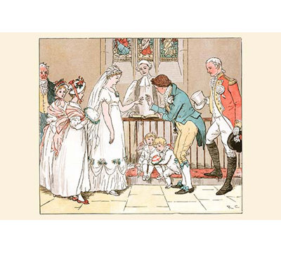 « she then married the barber »-impression