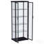 Vitrine noire à 4 tablettes