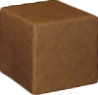 Dots Outdoor Ottoman, Cognac