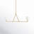 2 - Light Dimmable Linear Chandelier-103528001