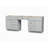 Disar 84'' Double Bathroom Vanity With Desk Dovetail Solid Wood Drawer Base Only-125808689