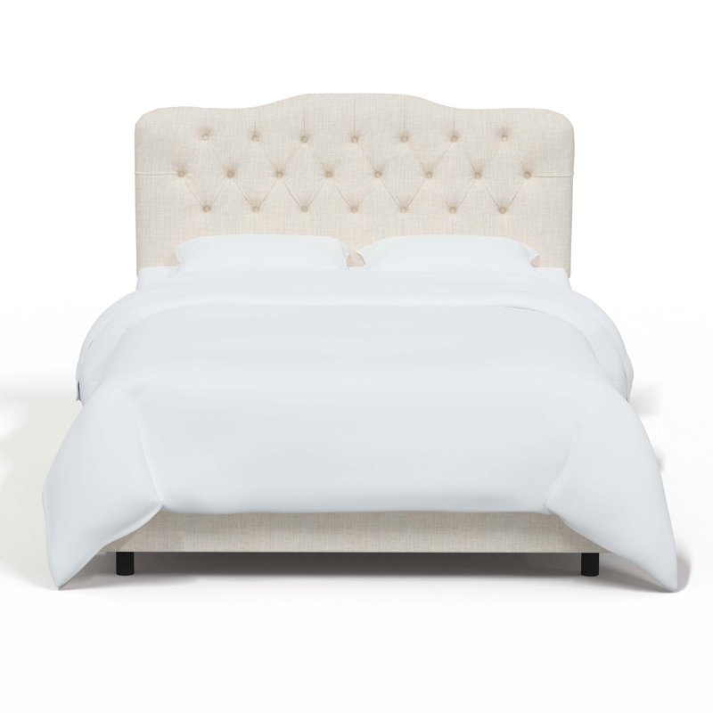 Stella Tufted Upholstered Low Profile Bed | Stylish Comfort
