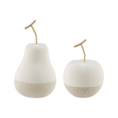 Demariea Dipped Fruit Ceramic Sculpture