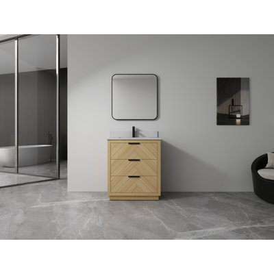 York 30" Freestanding Bathroom Vanity