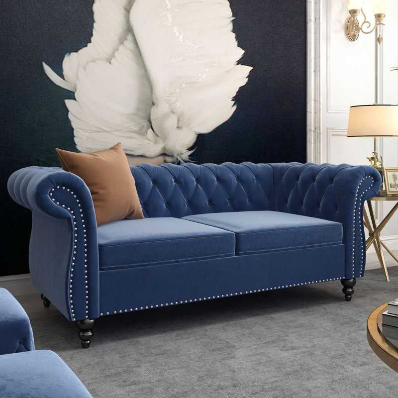 Causeuse Famke, Bleu