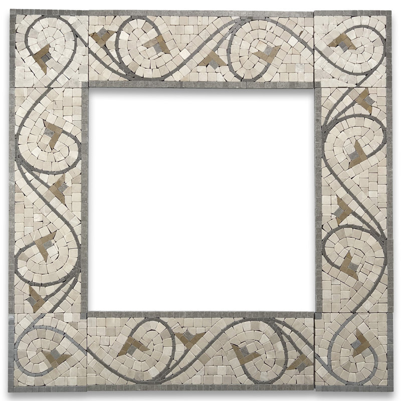 5" x 14.5" Marble Mosaic Wall & Floor Tile