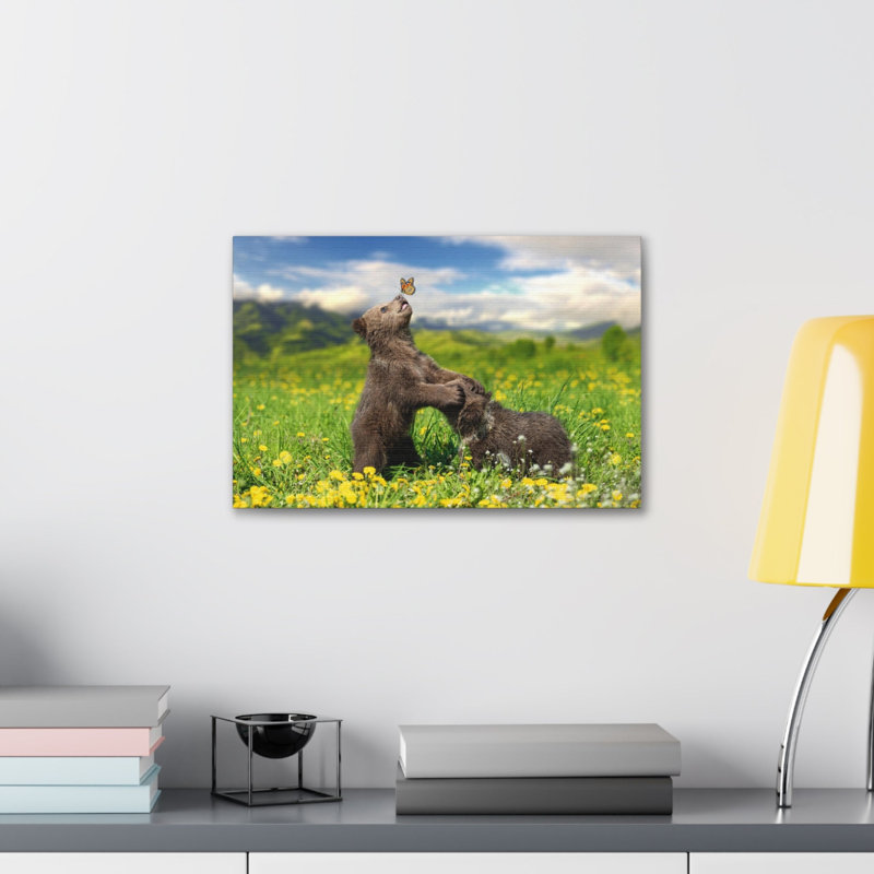 Wall Art on Canvas, 16cm H x 20cm W