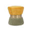 VELVET PUFF 40X40x44 CM-117262140-117262132