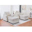 Fauteuil d'appoint convertible 3-en-1 avec compartiment de rangement et plateau USB Ophelia - Méridienne multifonctionnelle pour le salon, la chambre à coucher et le bureau personnel-1060434714