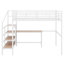 Lit mezzanine en métal avec bureau-1433268627