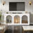 Stylish Arches Side Table,Entryway Table,Stable Console Table