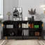 Buffet avec 3 portes et tablettes réglables-393835953