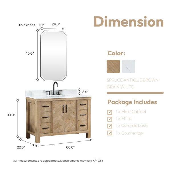 Dimensions du produit