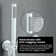 Solid Brass Temperature Display Shower System with Rough-in Valve