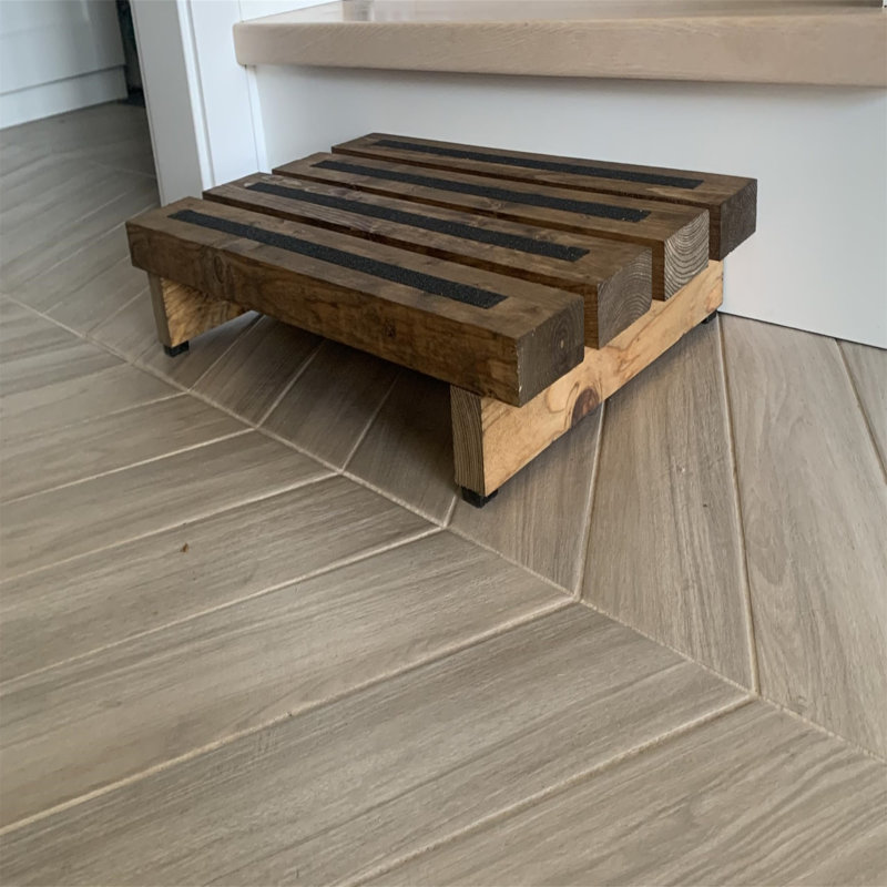 Burkhardt Manufactured Wood Step Stool