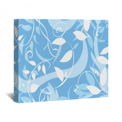 Floral, impression sur toile encadrée
