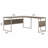 Gaythorne L-Shaped Computer Desk Office Set in Modern Hickory - Reversible-1344717271