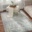 Nuss Oriental Slate/Ivory Area Rug-31133957