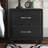 Gribble 21'' W Plywood / Laminate Board Nightstand-2046429648