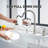 Clihome Pull Down Kitchen Faucet with Soap Dispenser-87820050