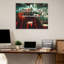 Citation artistique «It serait good karma». Toile tendue par Helio Castroneves-1850749815