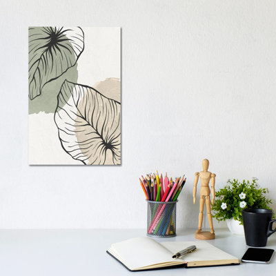 Palm Organics I by Kimberly Allen - Wrapped Canvas Print