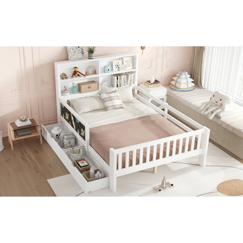 Chambre d'enfant moderne en bois massif Chalkboard
