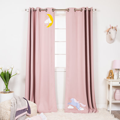 Mikes Room Darkening Curtain Panel Pair
