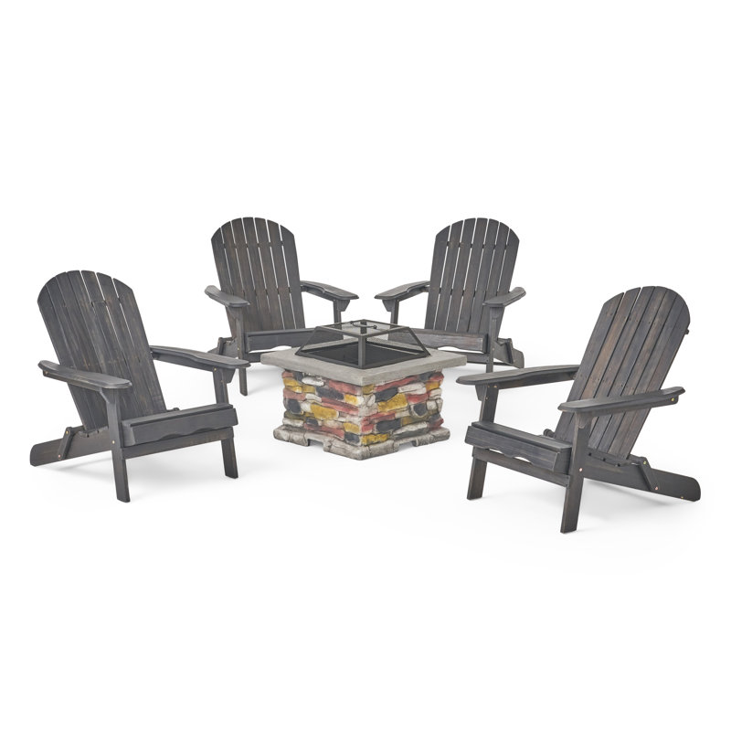 Liev 4 - Person Patio Conversation Set