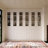 Bookcase with 3 Drawers and 2 Glass Doors