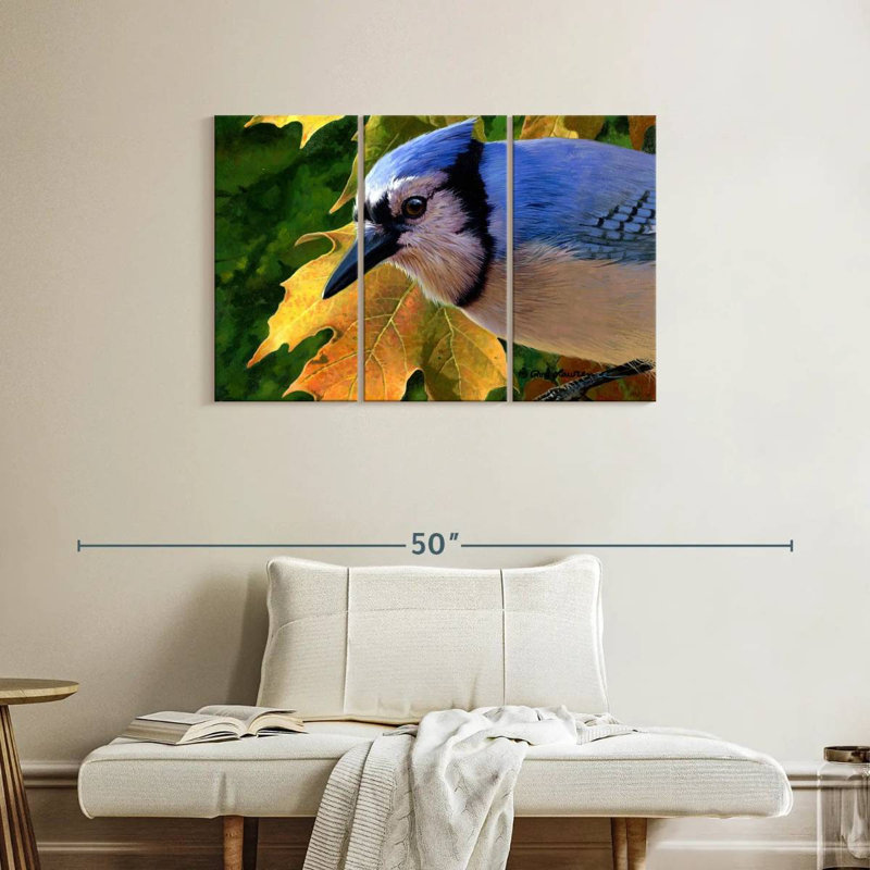 Jay Autumn, 24" H x 38" W