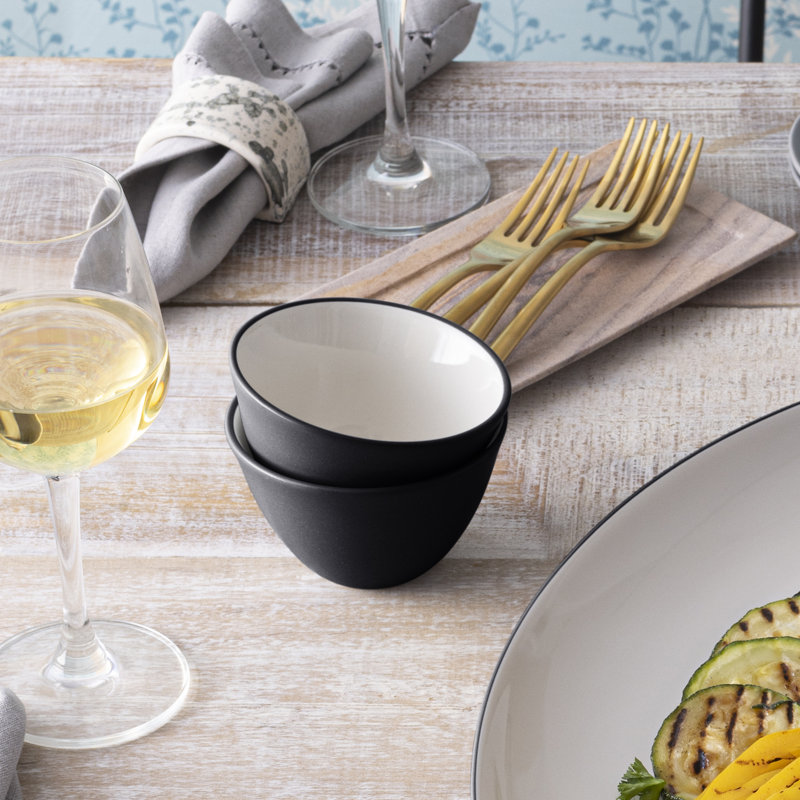 Noritake Colorwave Mini Bowls, Graphite